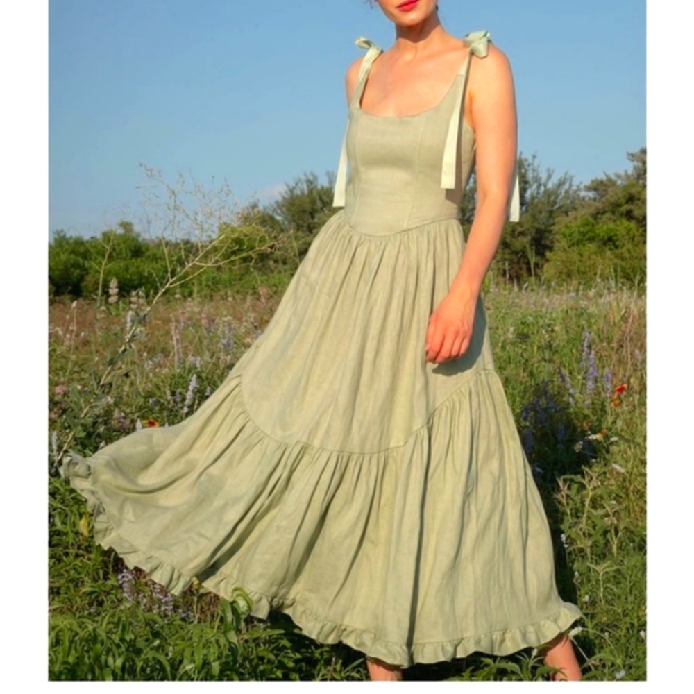 Sage Green Mirabelle Of Her Own Kind